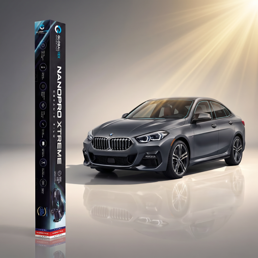 Insulfilm Nano Cerâmica BMW 220i Gran Coupe — Compatível com Geração F44 (2020-2024) — Corte Computadorizado Sob Medida — Película Térmica Premium Nanopro Xtreme